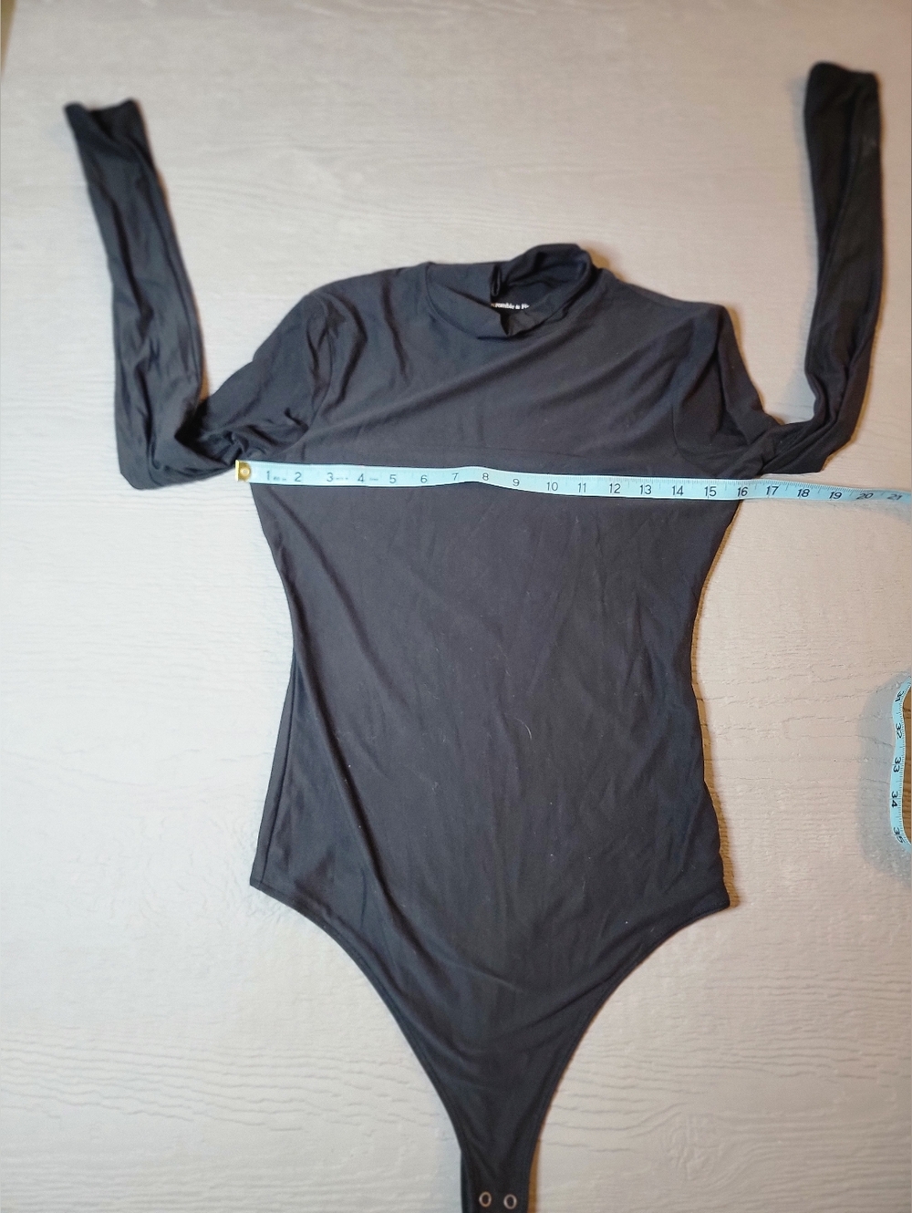 ♡Abercrombie‎ & Fitch Black Mock Neck Bodysuit A-18